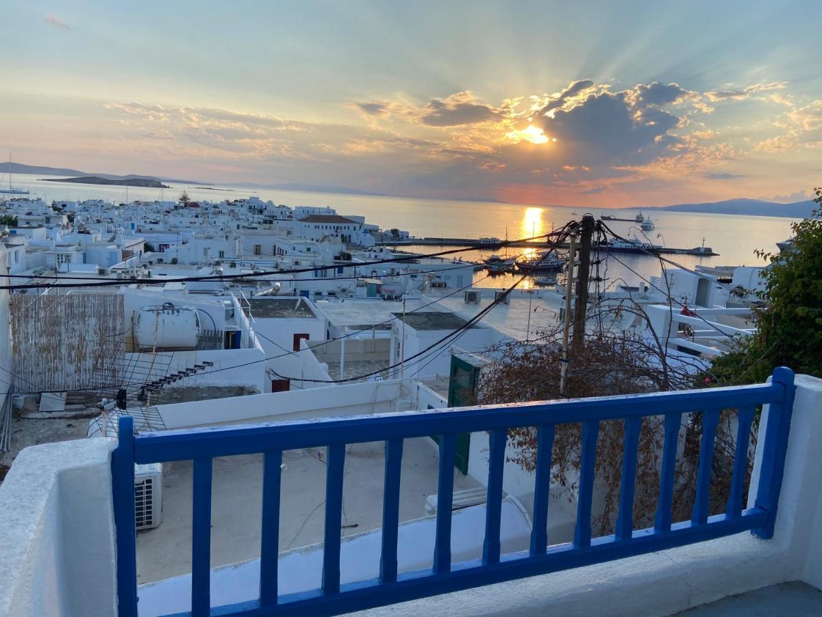 Elenitas Town House With Veranda And Sea View Mykonos Town 외부 사진